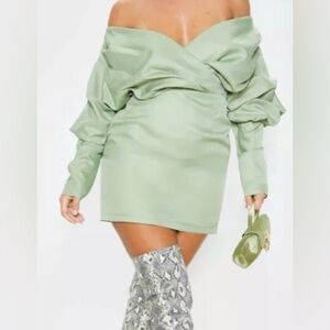 Pretty Little Things Off the Shoulder Dress